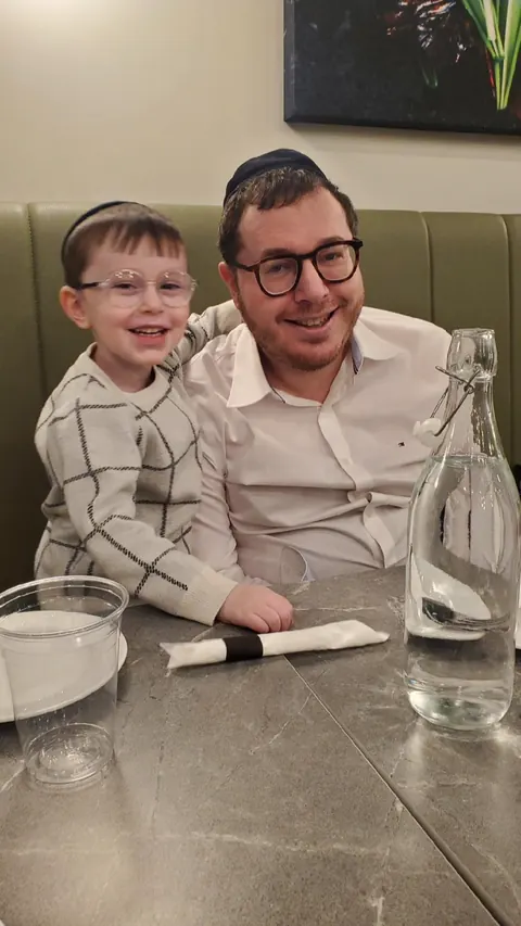 Original photo at a restaurant table